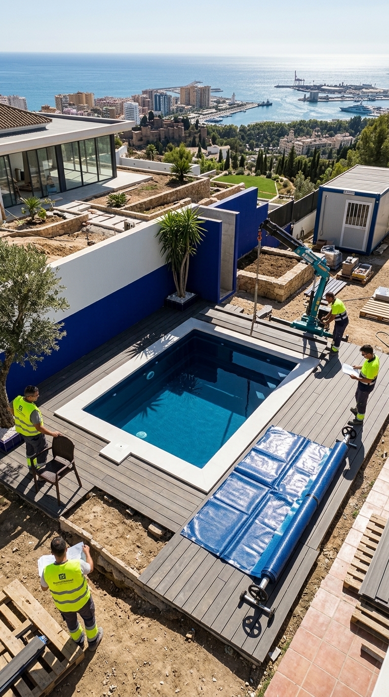 Instalación de piscinas en Málaga: Guía de Prefabricadas